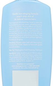 Neutrogena Alcohol-Free Toner, 8.5 Fluid Ounce (Pack of 3)