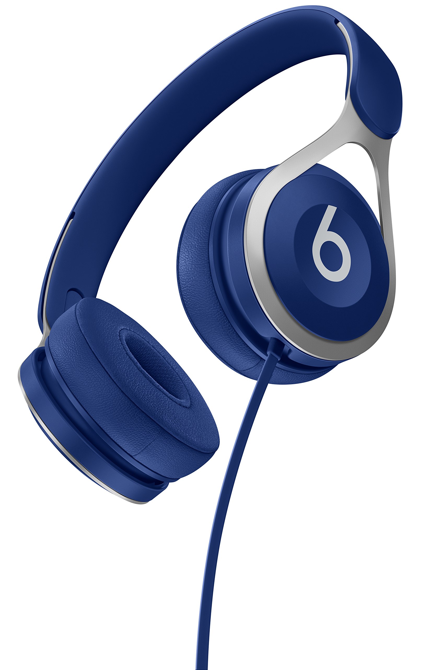 Beats Ep Wired On-Ear Headphones - Battery Free for Unlimited Listening, Built in Mic and Controls - Blue