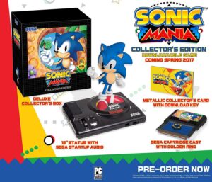 sonic mania: collector's edition - xbox one