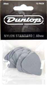 dunlop nylon standard guitar pick .60 mm 1 dozen