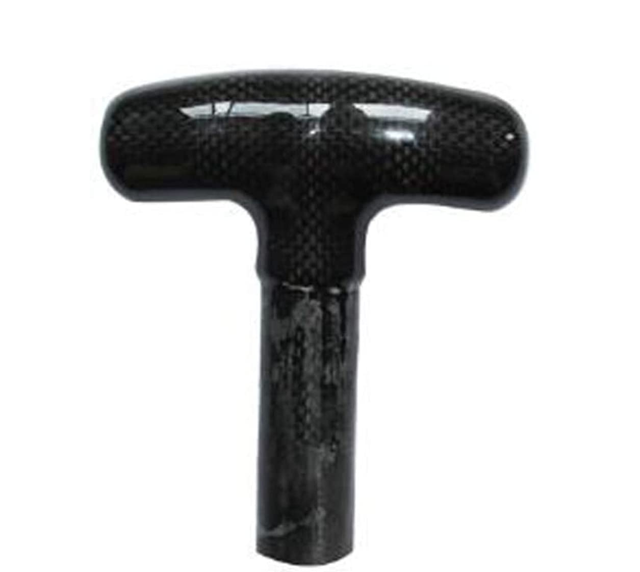 Z&J SPORT Paddle Handle for Dragon Boat Paddle, Canoe Paddle, Carbon Fiber T Handle replacement for DIY (DT-3)