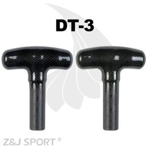 Z&J SPORT Paddle Handle for Dragon Boat Paddle, Canoe Paddle, Carbon Fiber T Handle replacement for DIY (DT-3)