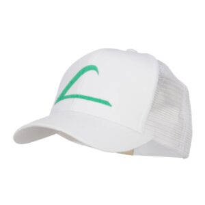 ash ketchum league expo embroidered youth cap - white osfm