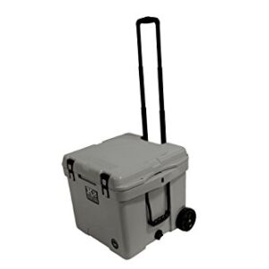 K2 Coolers Summit Wheeled 30 Cooler, Steel Gray