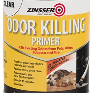 Rust-Oleum Zinsser 307648 Odor Killing Primer, White, Quart