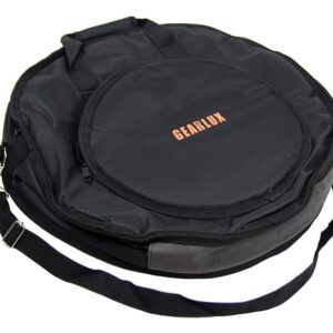 Gearlux Dual Cymbal Bag with 22" and 14" Compartments