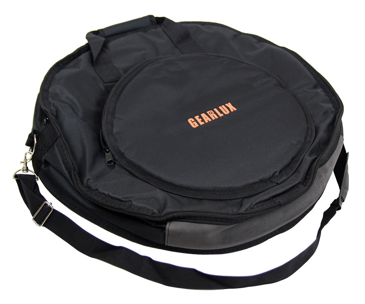 Gearlux Dual Cymbal Bag with 22" and 14" Compartments