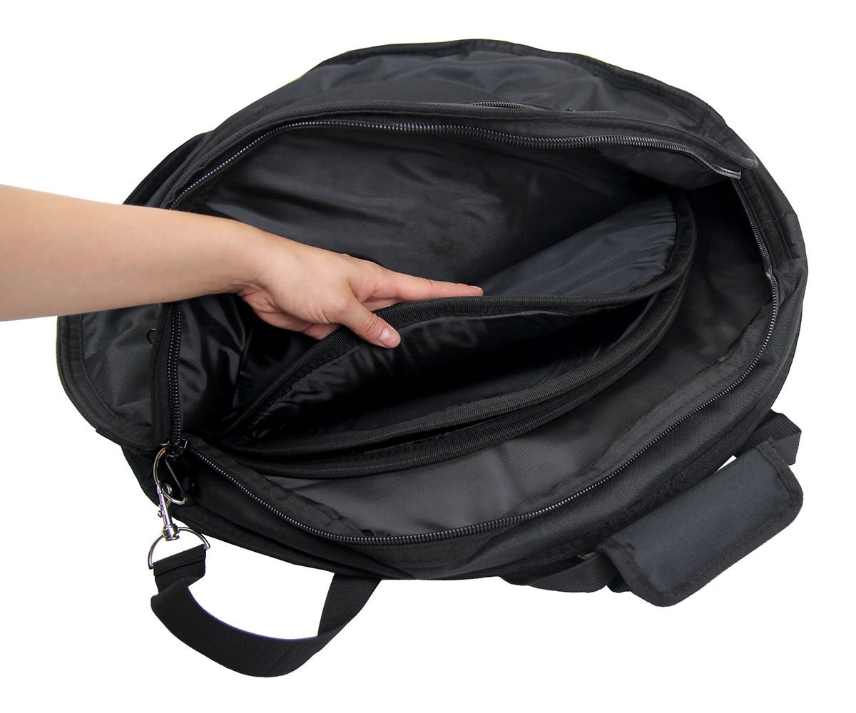 Gearlux Dual Cymbal Bag with 22" and 14" Compartments