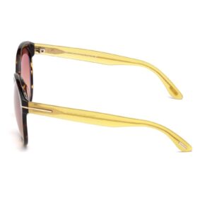 Tom Ford FT0503 52Z Dark Havana Philippa Round Sunglasses Lens Category 2 Lens