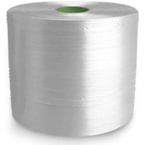 twine - pp film tape twine - clear - 10660', size: d-28, 35 lbs tensile, 4# tube (10 tubes) - cwc-046010