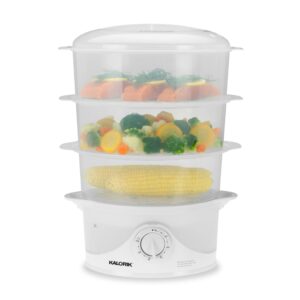 kalorik food steamer, white