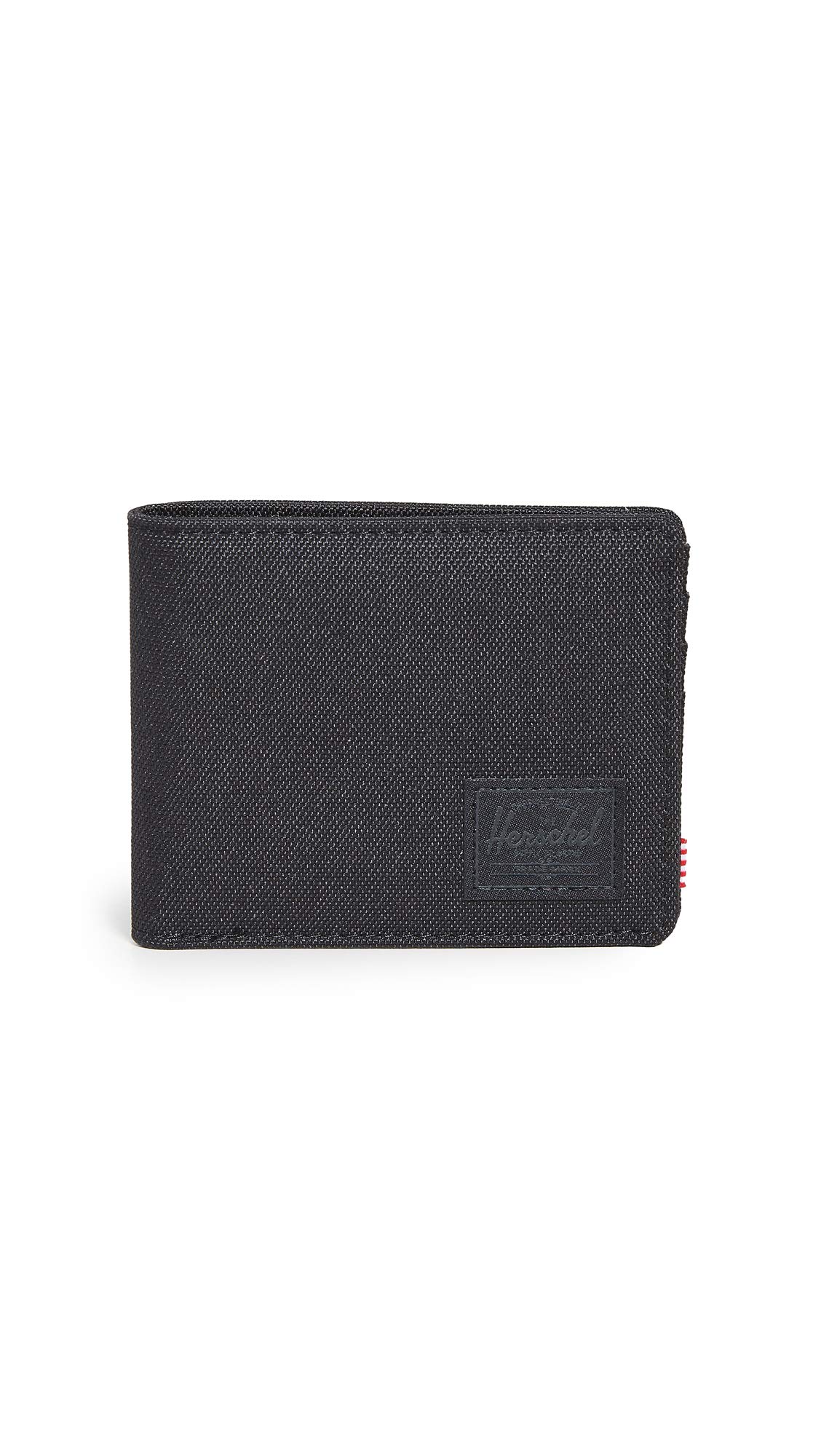 Herschel unisex adult Roy Rfid Bi Fold Wallet, black, One Size US