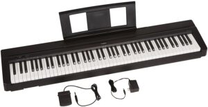 yamaha p71 88-key weighted action digital piano with sustain pedal and power supply (amazon-exclusive)