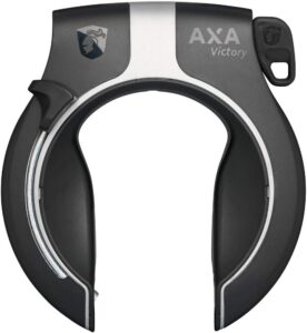 axa 2231015400 victory frame lock, black/grey, 1 size