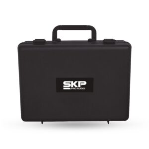 SKP Pro Audio Microphone for Singing, Concerts, Studio and Events - Professional PRO-33K Dynamic Cardioid 3 Microphones Kit - XLR Connectivity - Includes Mic Stand and Accessories