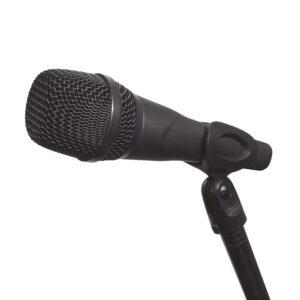 SKP Pro Audio Microphone for Singing, Concerts, Studio and Events - Professional PRO-33K Dynamic Cardioid 3 Microphones Kit - XLR Connectivity - Includes Mic Stand and Accessories