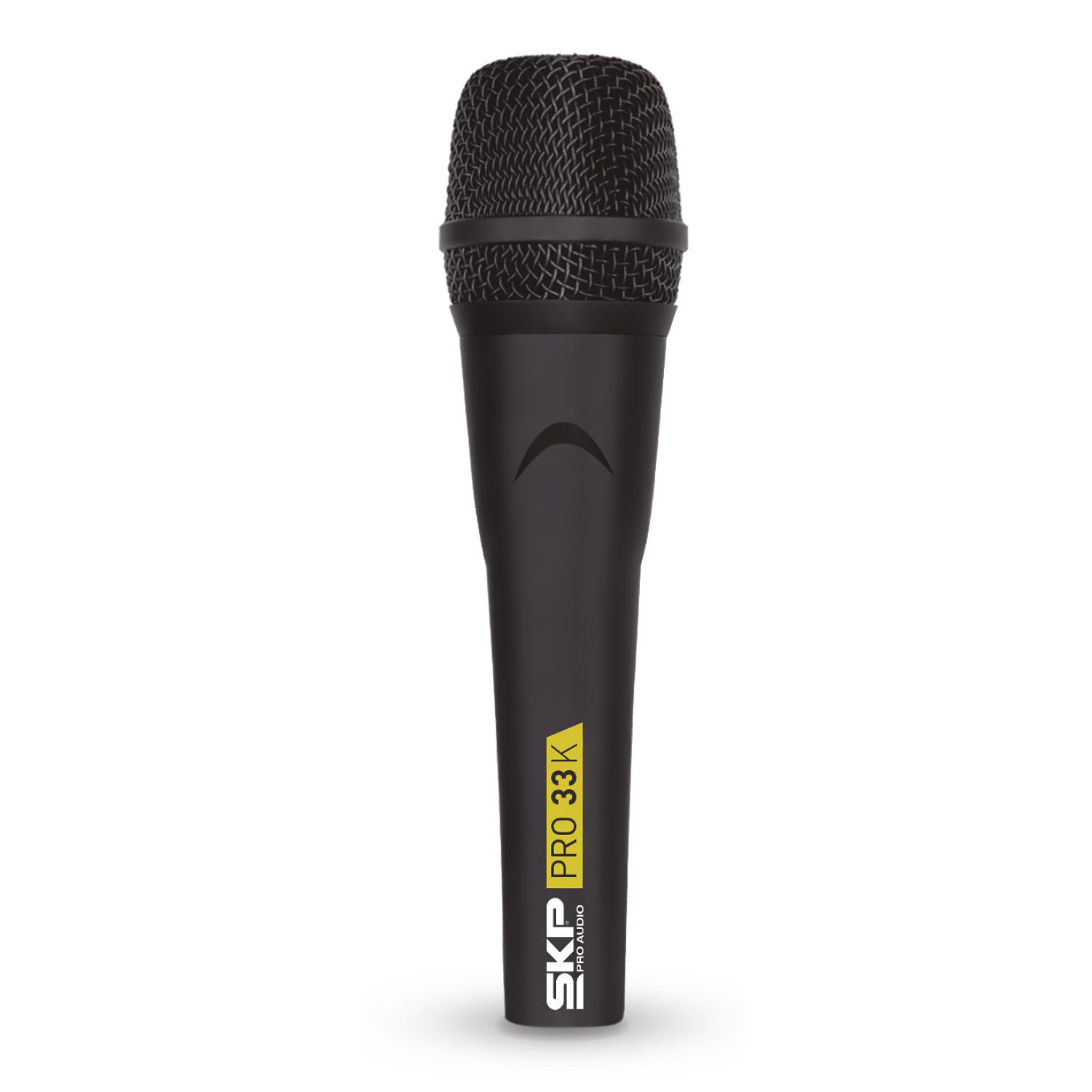 SKP Pro Audio Microphone for Singing, Concerts, Studio and Events - Professional PRO-33K Dynamic Cardioid 3 Microphones Kit - XLR Connectivity - Includes Mic Stand and Accessories