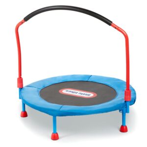 little tikes easy store 3' trampoline for unisex-children, 36.00 l x 36.00 w x 33.50 h inches