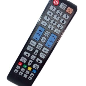 Replaced Remote Control Compatible for Samsung PN60E530 LT28D310NH/ZA PN60F5300AFXZA UN32EH4000FXZA UN40F5000AF UN55EH6000F LED HDTV Plasma TV