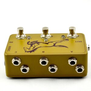 New Three-Channel Effect Pedal Selection Switch- 3 Looper Switch -True Bypass Electric Guitar Effects Pedal Switch army green