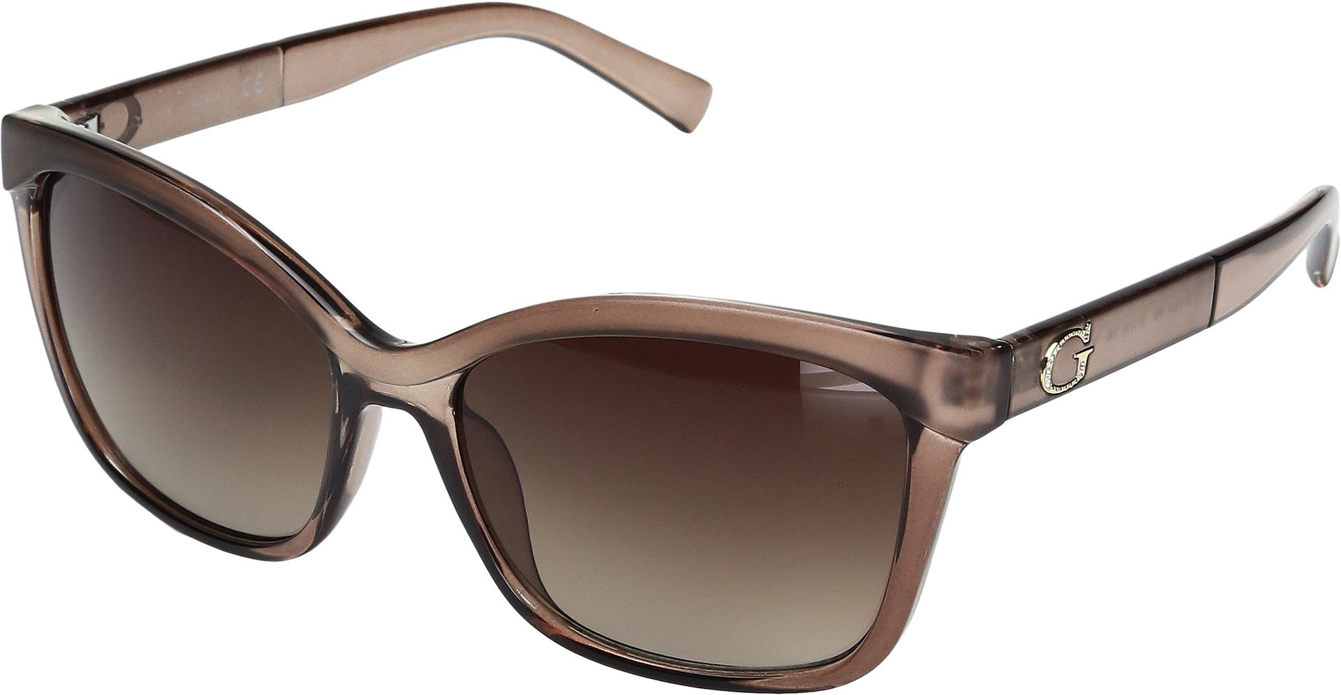 GUESS GF0300 Crystal Brown/Brown Gradient Lens One Size