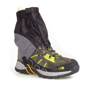 adjustable outdoor waterproof ankle walking gaiters hiking - 2pcs