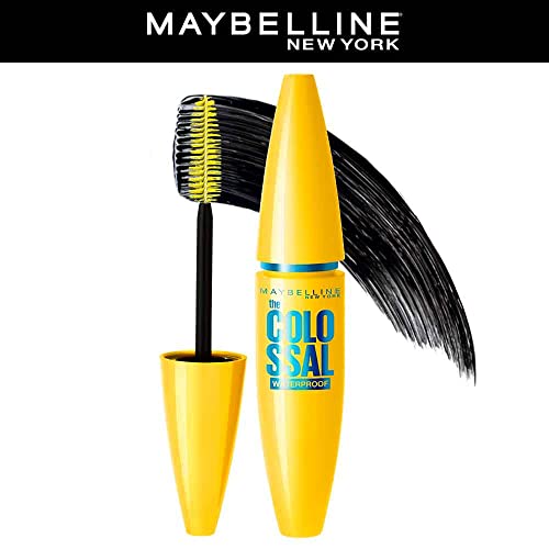 Maybelline New York Volum' Express The Colossal Big Shot Waterproof Mascara, Very Black, 0.32 fl. oz., 1 Count (Pack of 1), (I0097470)