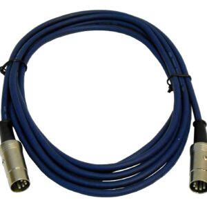 Audio2000'S ADC2054 10ft MIDI Cable with Double Shield