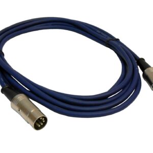 Audio2000'S ADC2054 10ft MIDI Cable with Double Shield