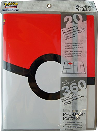 Ultra Pro 9-Pocket Pokémon Full-View Pro Binder: Poke Ball