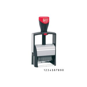 2000 plus classic line 2010/p numbering machine, -inch 10-band-inch, black ink (011236)