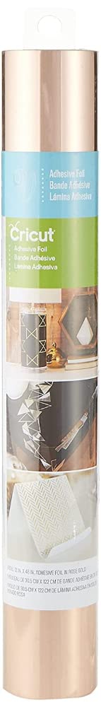 Cricut 2003651 Adhesive Metallic Foil 12"X48"-Rose Gold