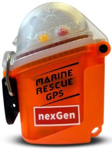 nautilus lifeline marine rescue gps orange