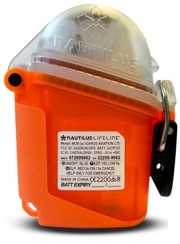 Nautilus Lifeline Marine Rescue GPS Orange