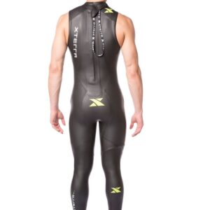 Xterra Wetsuits - Men's Volt Triathlon Wetsuit - Sleeveless Neoprene Wet Suit (3mm Thickness) (Large) | Designed for Open Water Swimming - Ironman & USAT Approved