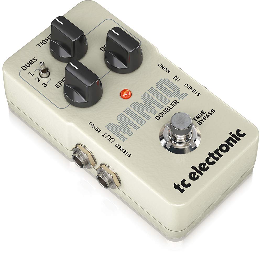 TC Electronic MIMIQ DOUBLER Ground-Breaking Guitar Doubler Pedal with 3 Tracks