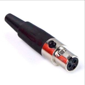 cess 3-pin mini xlr jack (4 pack)