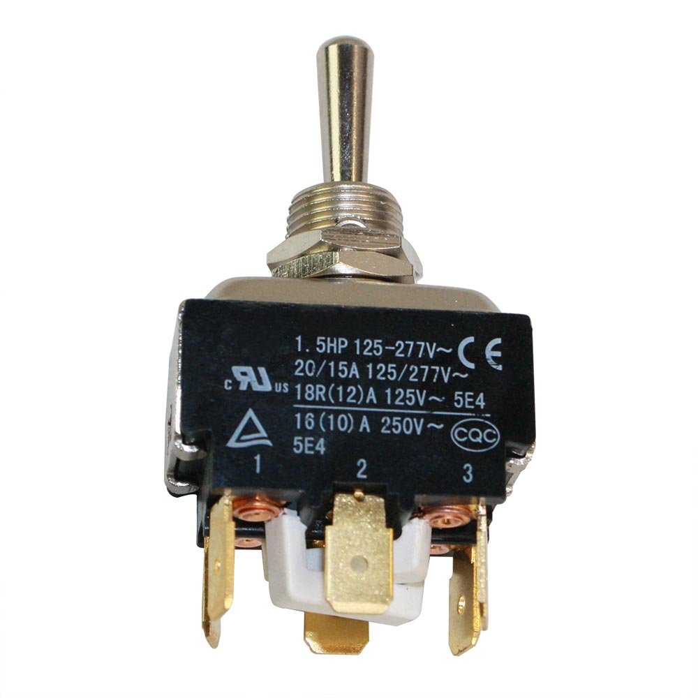 Superior Electric SW30E Aftermarket On-Off Toggle Switch 125/277 Volt, 20/15 Amp Replaces DeWalt 5130221-00 & MK Diamond 154310