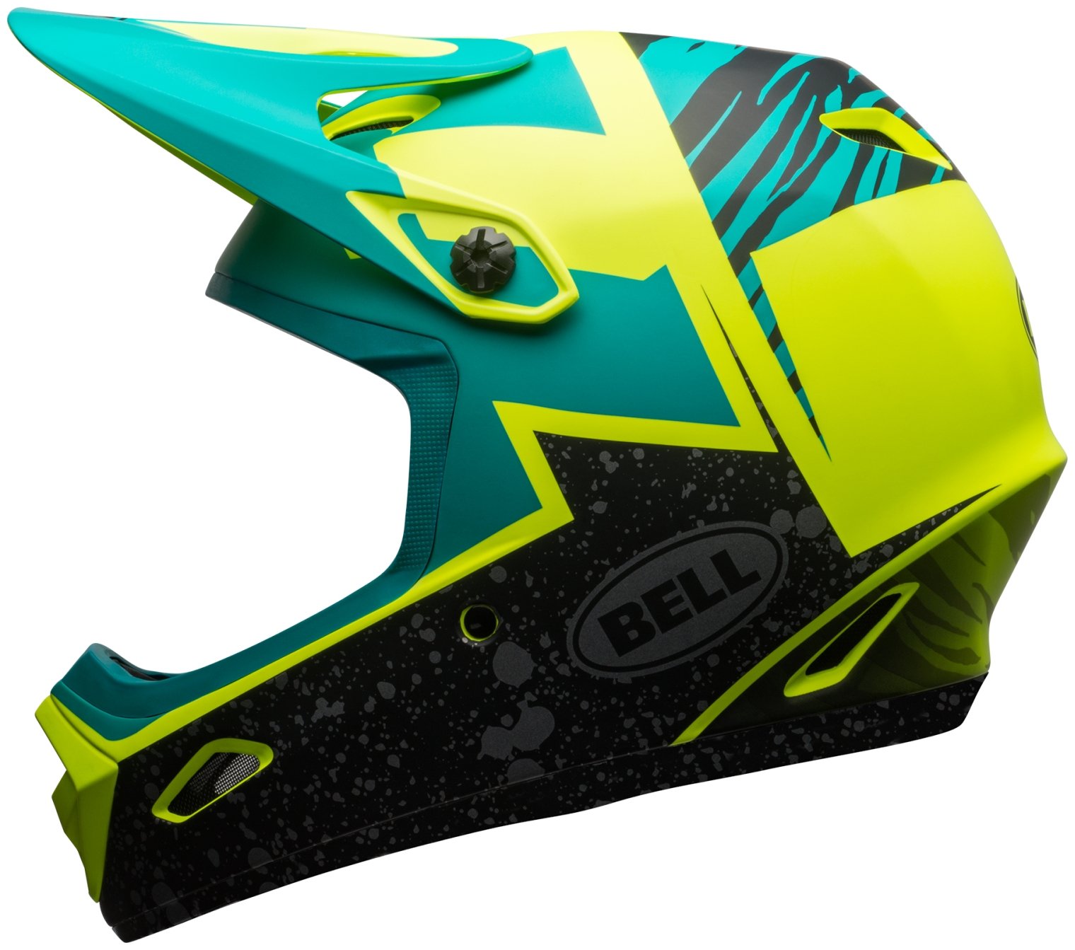 BELL Transfer-9 Cycling Helmet - Matte Retina Sear/Emerald Revolution Medium