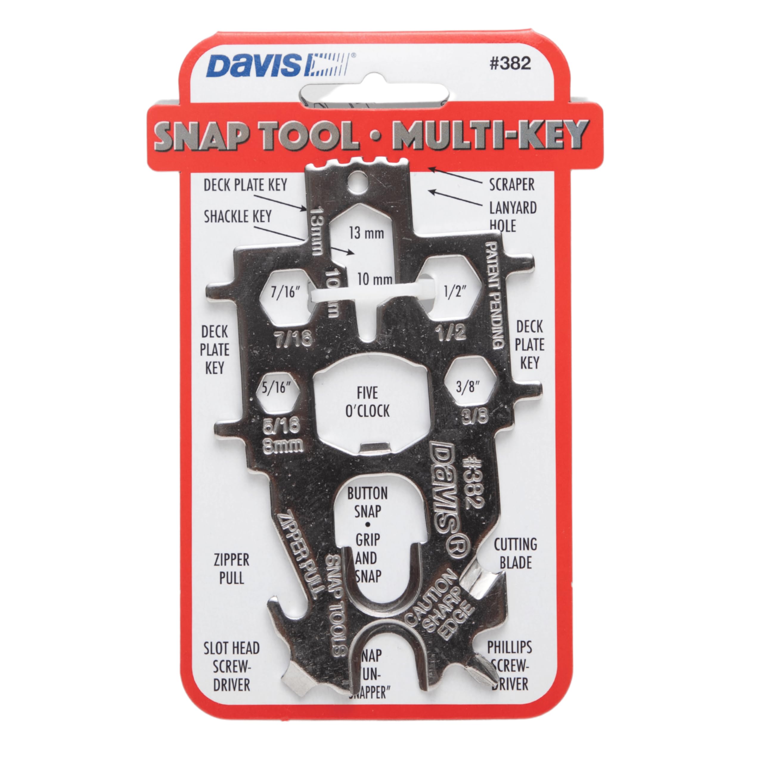 Davis Instruments 382 Deck Tool Multi-Key