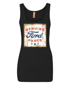 genuine ford parts old sign tank top licensed ford truck top black medium