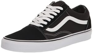 vans old skool black/white vn000d3hy28 mens 8.5, womens 10