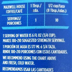 Maxwell House Morning Boost Medium Roast Ground Coffee with a Boost of Caffeine (26.7 oz Canister)