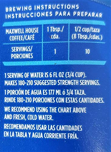 Maxwell House Morning Boost Medium Roast Ground Coffee with a Boost of Caffeine (26.7 oz Canister)