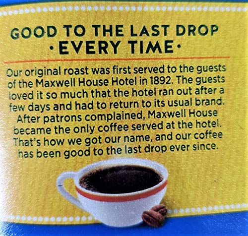 Maxwell House Morning Boost Medium Roast Ground Coffee with a Boost of Caffeine (26.7 oz Canister)