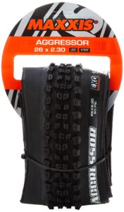 maxxis tires max aggressor 26x2.3 bk fold/60 dc/exo/tr