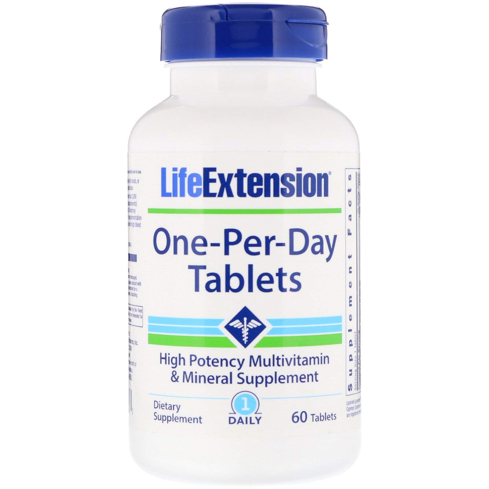 Life Extension One Per Day Tablets, 60 Count