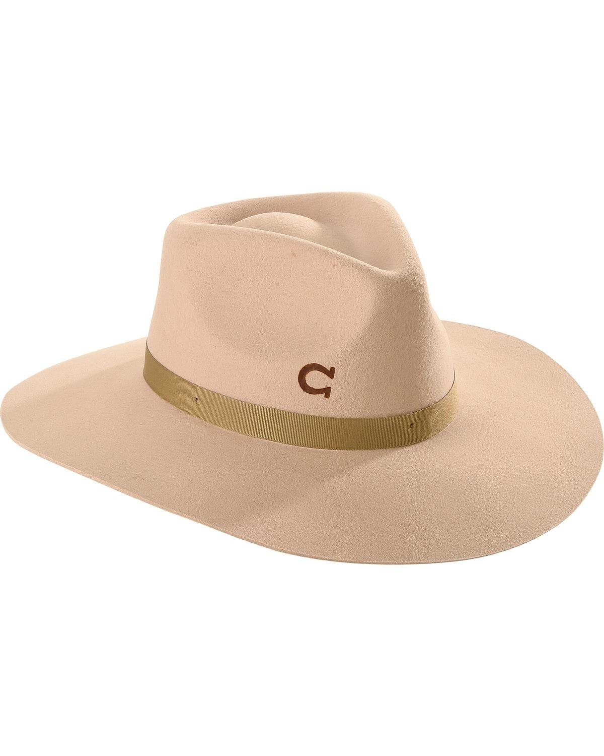 Charlie 1 Horse Hats Women's Silver Belly Highway Fedora Silverbelly M