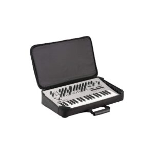 Korg Minilogue 4 Voice Polyphonic Analog Synthesizer with 200 Presets - Bundle With Korg Custom Case