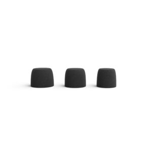 Flare Audio - Replacement Isolate Earfoams - 3 Pairs of Memory Foam Tips, Small